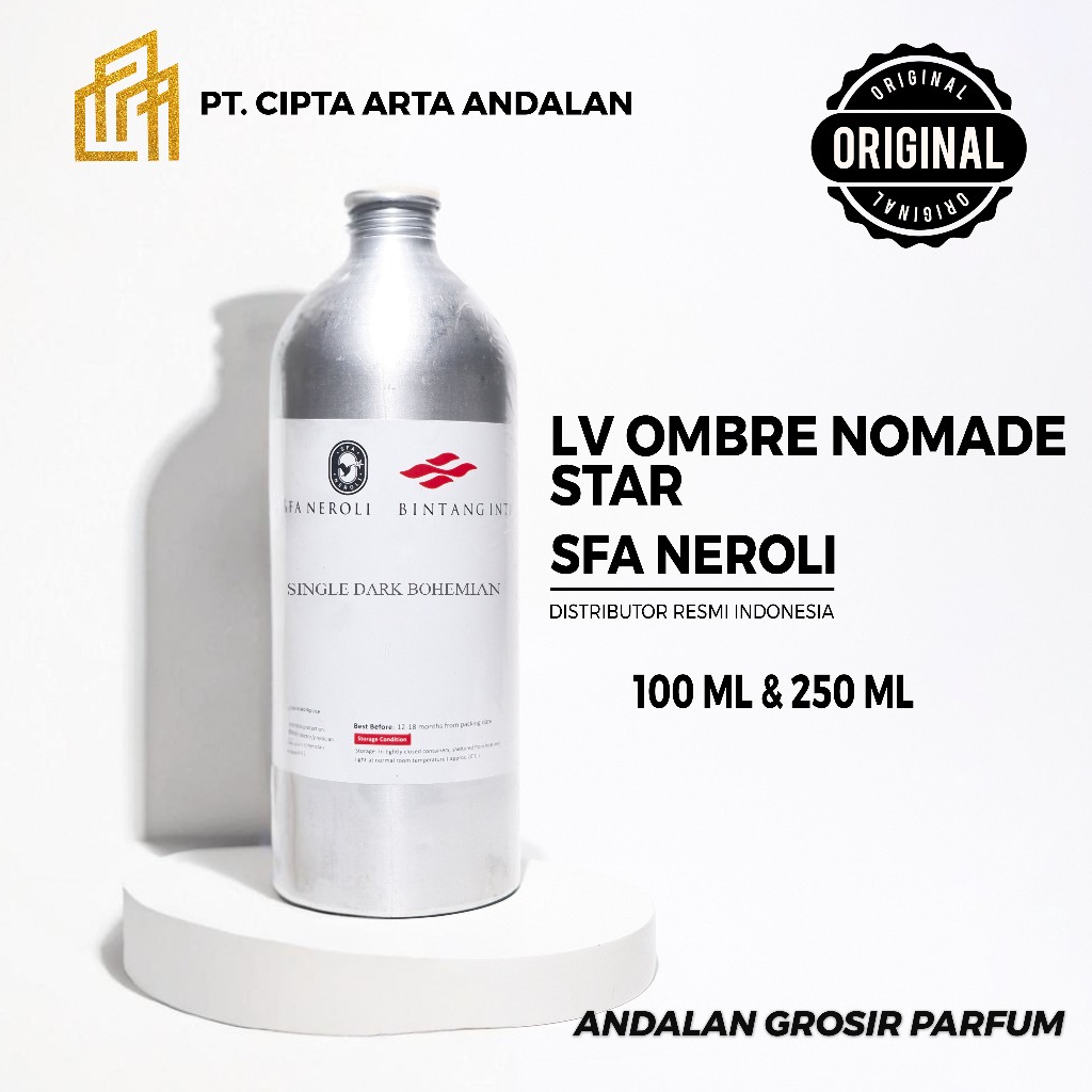 Andalan Grosir Parfum - Bibit Parfum 100% Murni LV Ombre Nomade By SFA Neroli Repack