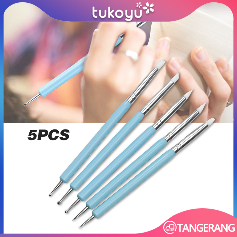 

Alat Pottery Clay Sculpting Silicone/Set Alat Tanah Liat