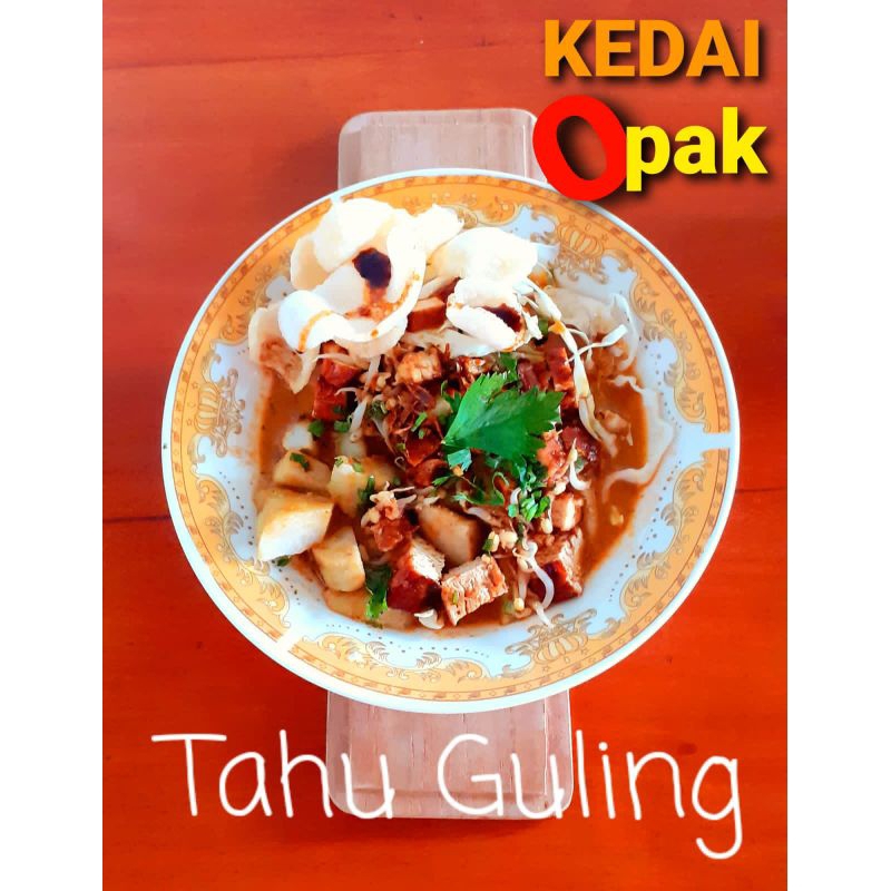 

Tahu guling pedas manis gurih