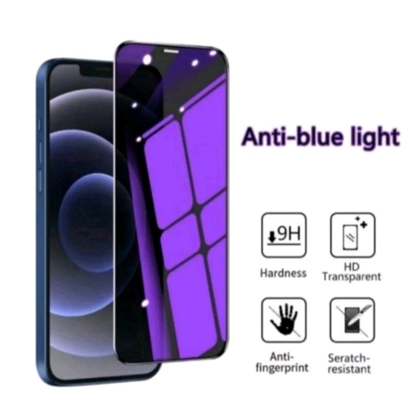 Anti Gores Blue Ray Anti Radiasi Oppo A1K A3s A5s A7 A7X A7N A7X Pro A8 A9X A11 A11X A11K A12 A12E A