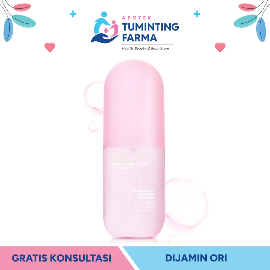 Grace and Glow Peony Blush Perfume Hair Mist 100ml - MANADO