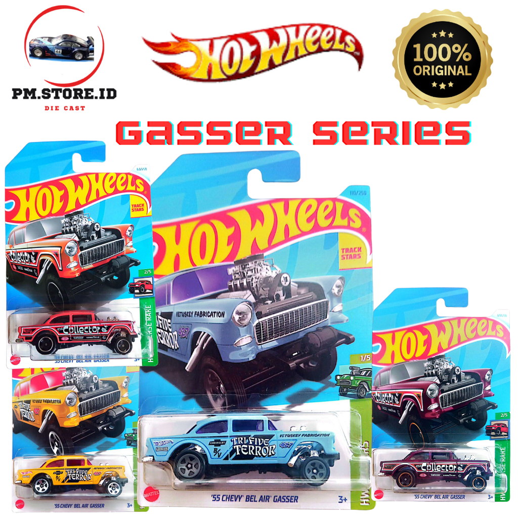 Hot wheels varian gasser chevy bel air colector custom