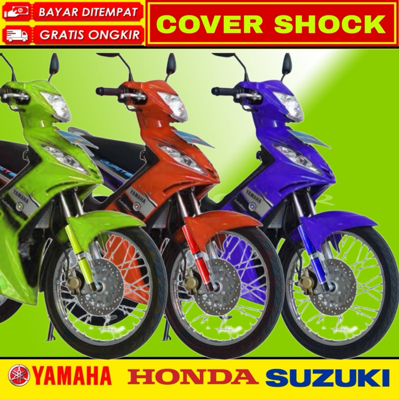 Sarung Shock Motor jupiter mx 135 mx king mx old mx new Cover Shockbreaker Berkualitas
