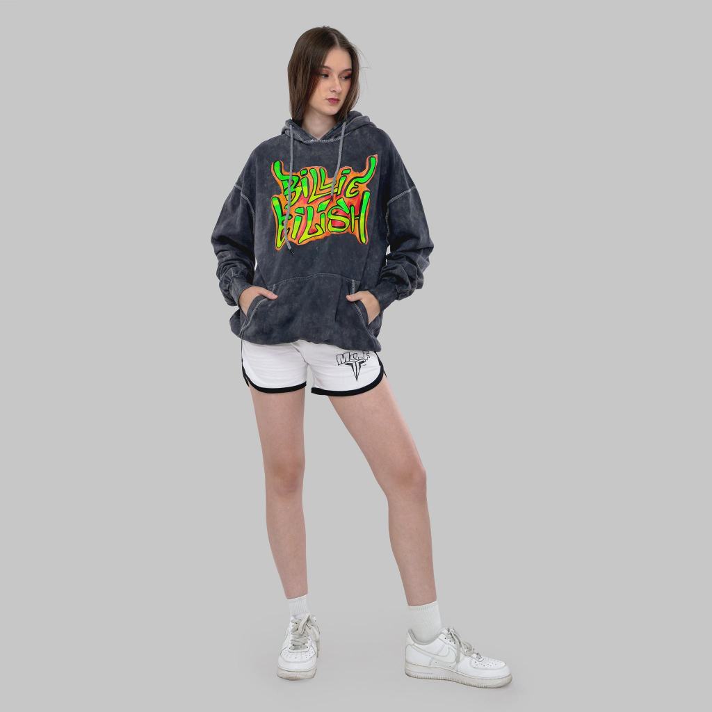 MFS HOODIE / BILLIE EILISH / ACID WASH