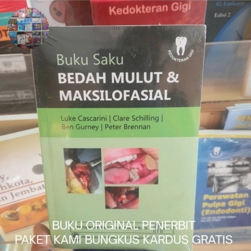 Buku Original Saku Bedah Mulut dan Maksilofasial - Luke Cascarini