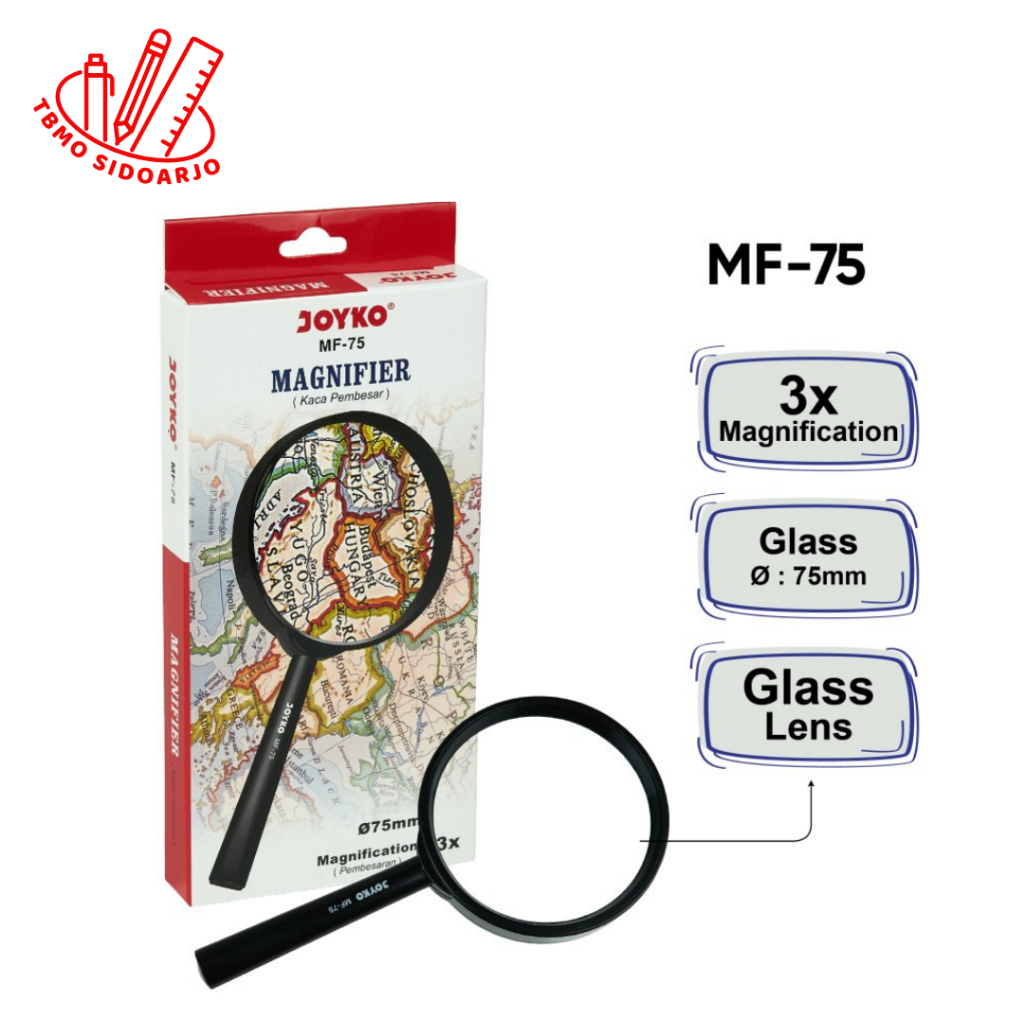 

TBMO Kaca Pembesar Magnifier Joyko MF-75