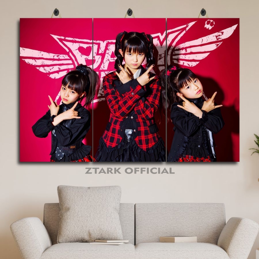 Poster Suzuka Yui Babymetal / Ztark Official/ Hiasan Dinding Band Anggota Babymetal /HPQ|7U74F