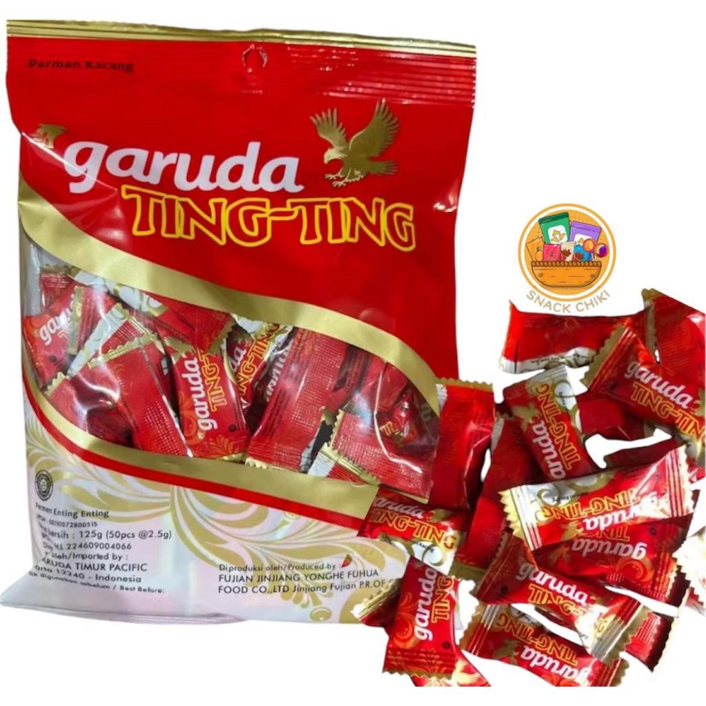 

PERMEN GARUDA TING TING sak 125 gr, isi 50 butir