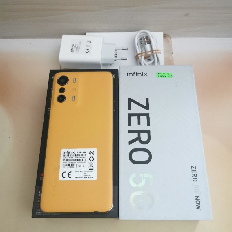 Infinix Zero 5G ram 8GB 128GB Bekas - Fullset Resmi - second