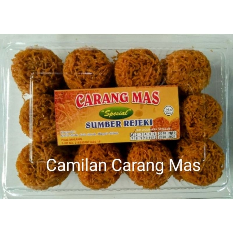 

Camilan ketela Carang Mas