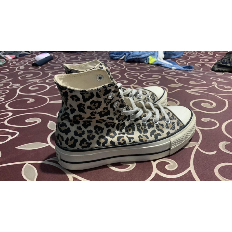 converse leopard women high