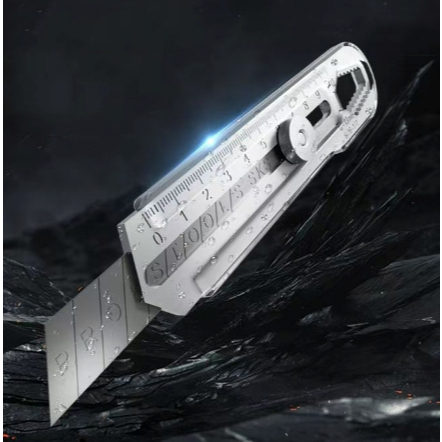 

Cutter Kater Mini Besar Multifungsi Serbaguna Bagus Ktainless Keren Ada Penggaris dan Kunci 8-13mm