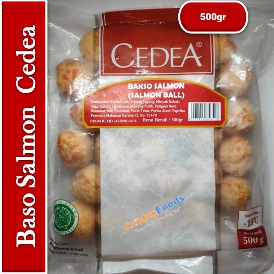 

Baso Salmon Ball - Bakso Cedea | 500gr [ Harga Per BKS ]