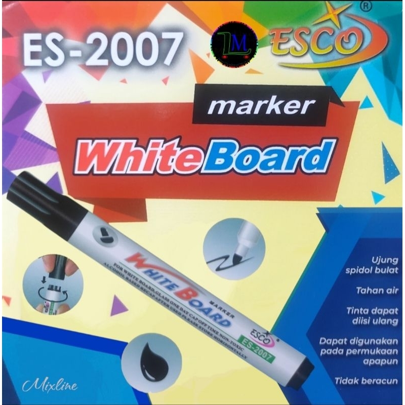 

Spidol Marker White Board Refillable