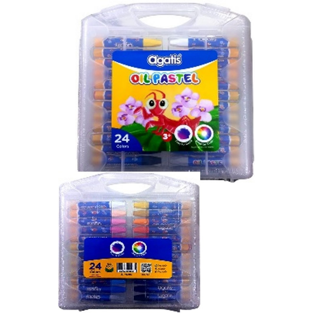 

Crayon Agatis Eco Oil Pastel 24Warna