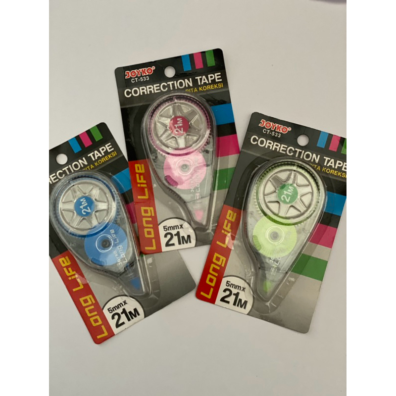 

Correction tape // joyko CT-533