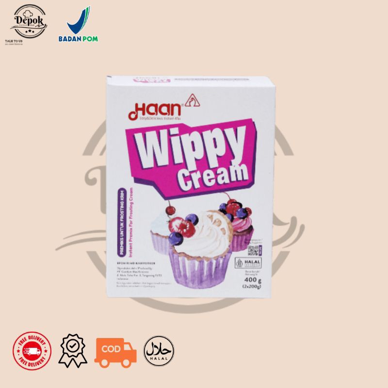 

HAAN WIPPY CREAM 400gr