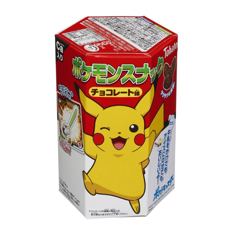 

Tohato Pokemon Cookies Chocolate Flavor 23gr | Snack Import Jepang