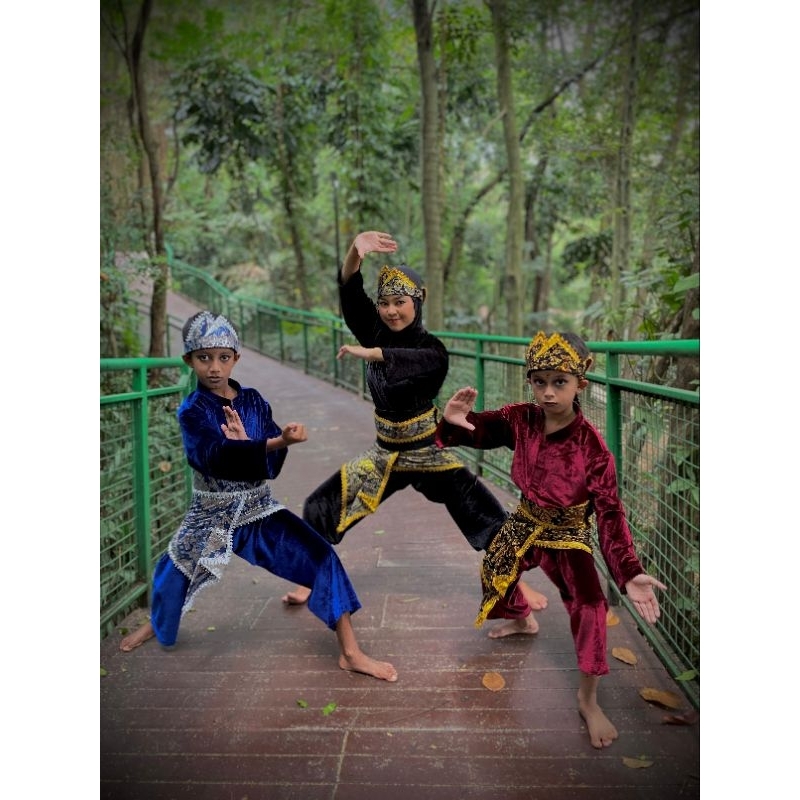 Baju Pangsi Silat Seni Beludru IPSI