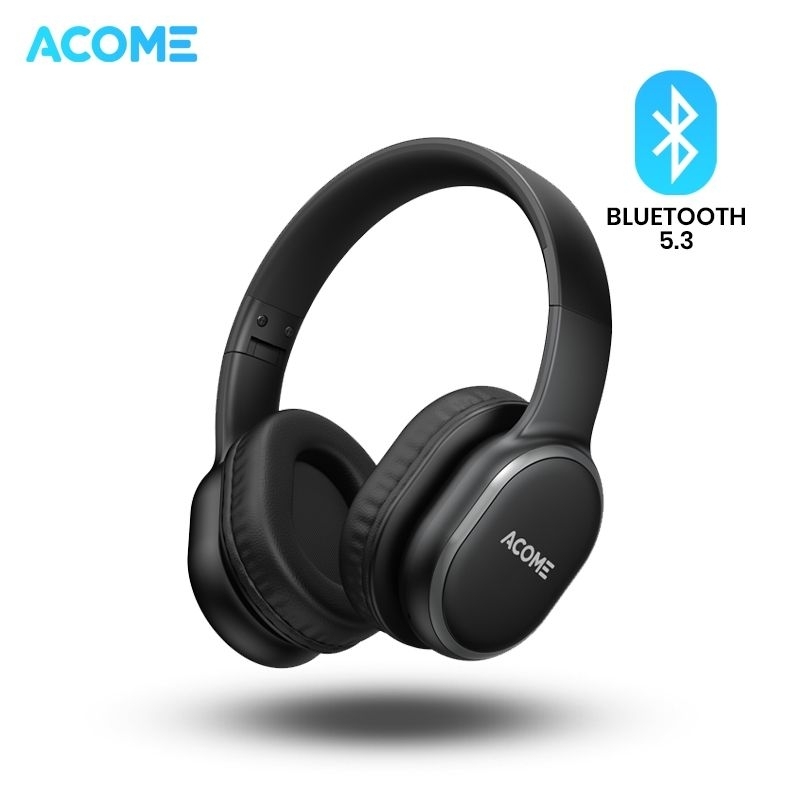 (GARANSI) ACOME TUNE H2 Headphone Bluetooth 5.3 / Headset Earphone Wireless Dual EQ Mode Foldable Or