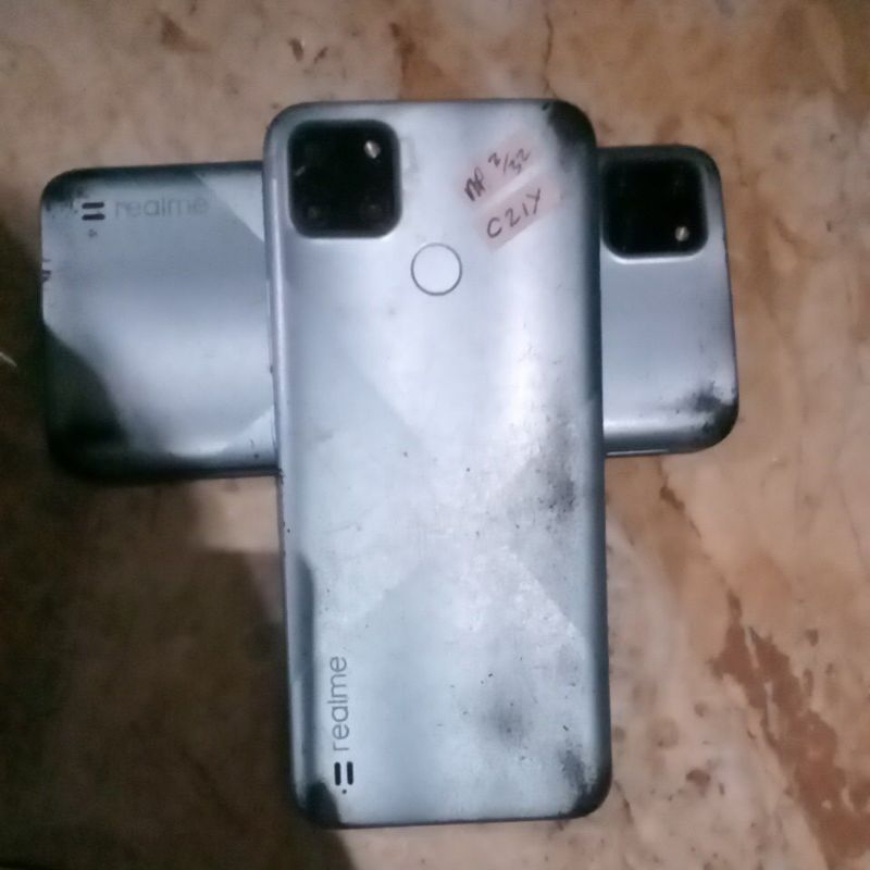 mesin realme c21y normal tested