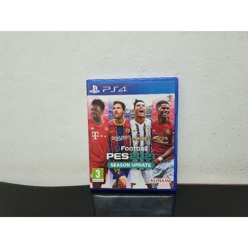 Kaset BD Bluray disc PS4 Playstation 4 Pes 2021 season update efootball
