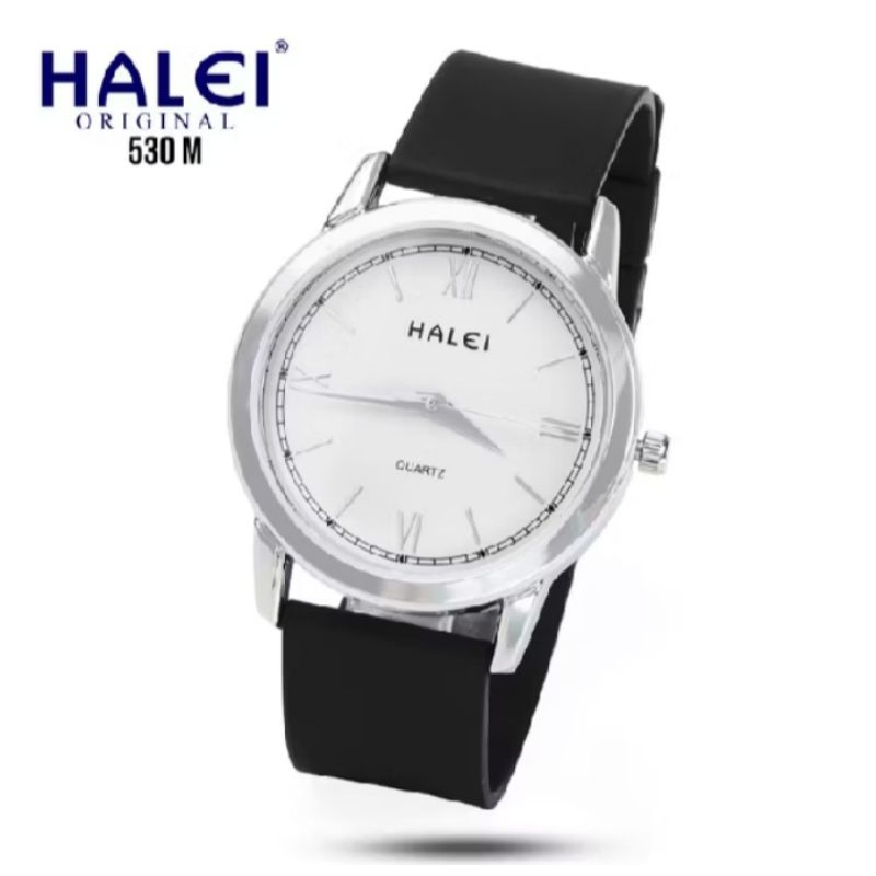 jam tangan Halei 530 pria wanita Original waterproof