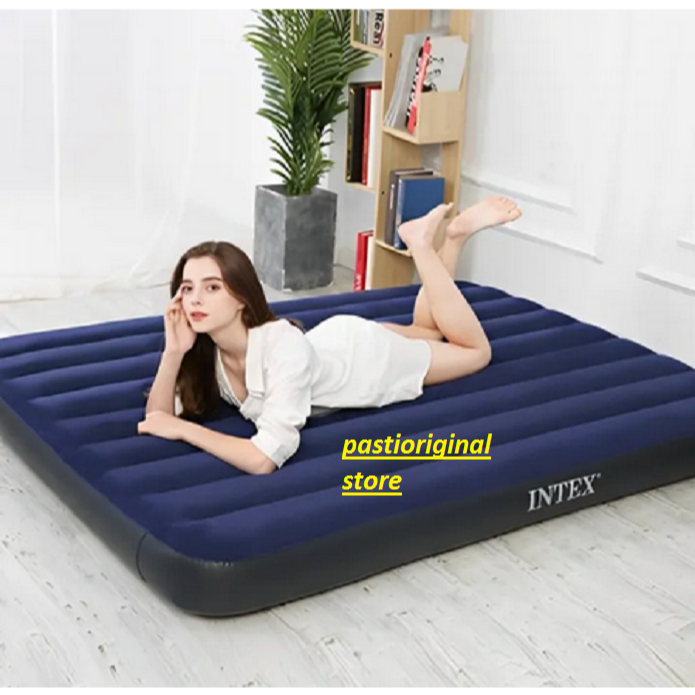 Kasur angin Intex durabeam High Quality Fiber Tecnology  Air Bed Single Twin Double Queen