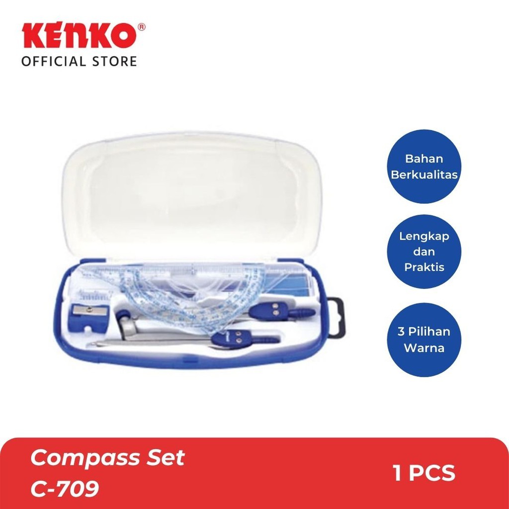 

COMPASS SET C-709 / SET JANGKA C-709 KENKO