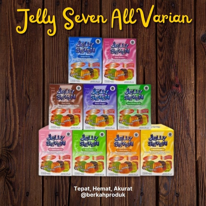 

Jelly Seven Ekonomis 1 Box isi 12 x 14 Gram