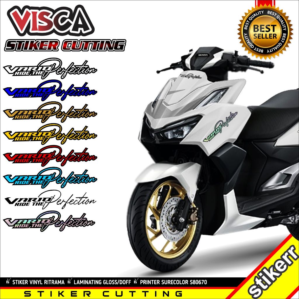 Stiker Cutting Variasi Motor Stiker Cutting Motor Vario Matic