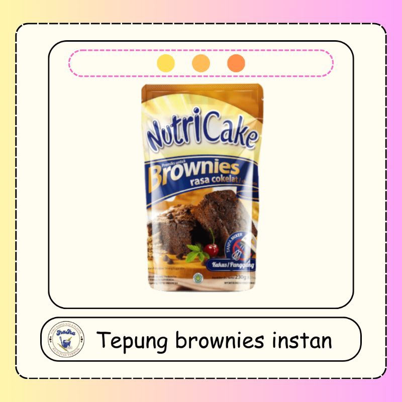 

nutrijell nutricake 230gr premix instan