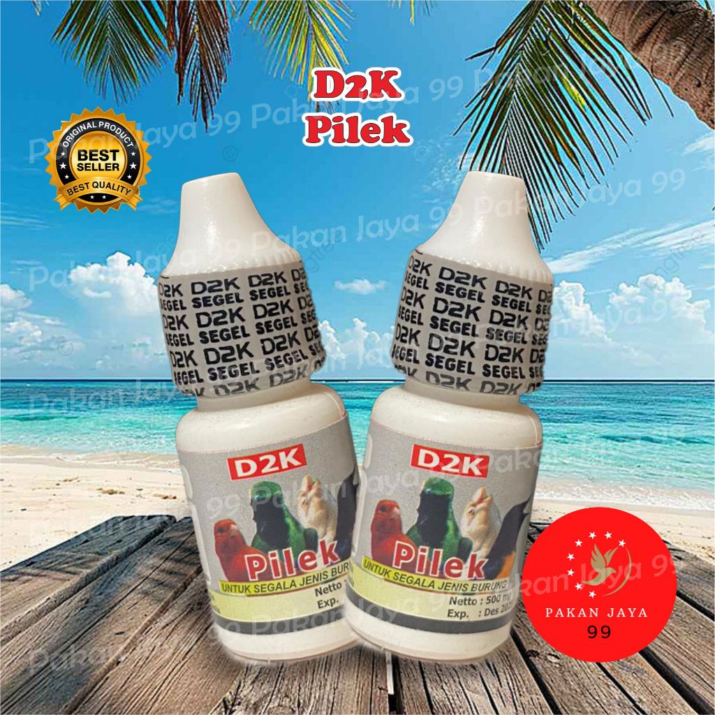 READY PILEK D2K OBAT BURUNG SAKIT PILEK HIDUNG BERLENDIR NGOROK BULU NGEMBANG KURUS JADI SEHAT BUNYI