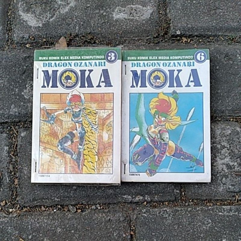 komik second Moka jilid 3&6. ks3