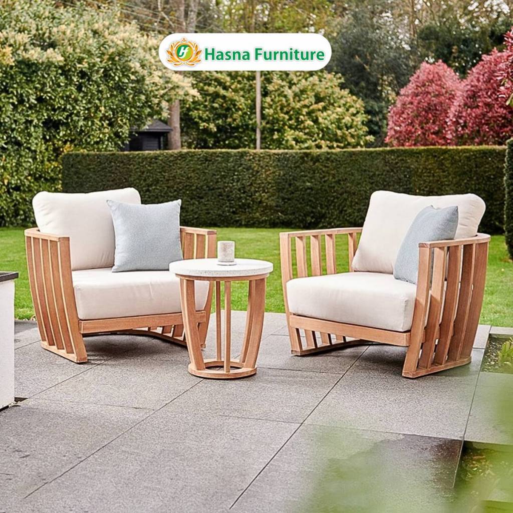 Set Kursi Outdoor Kayu Jati Set Kursi Teras Kayu Jati