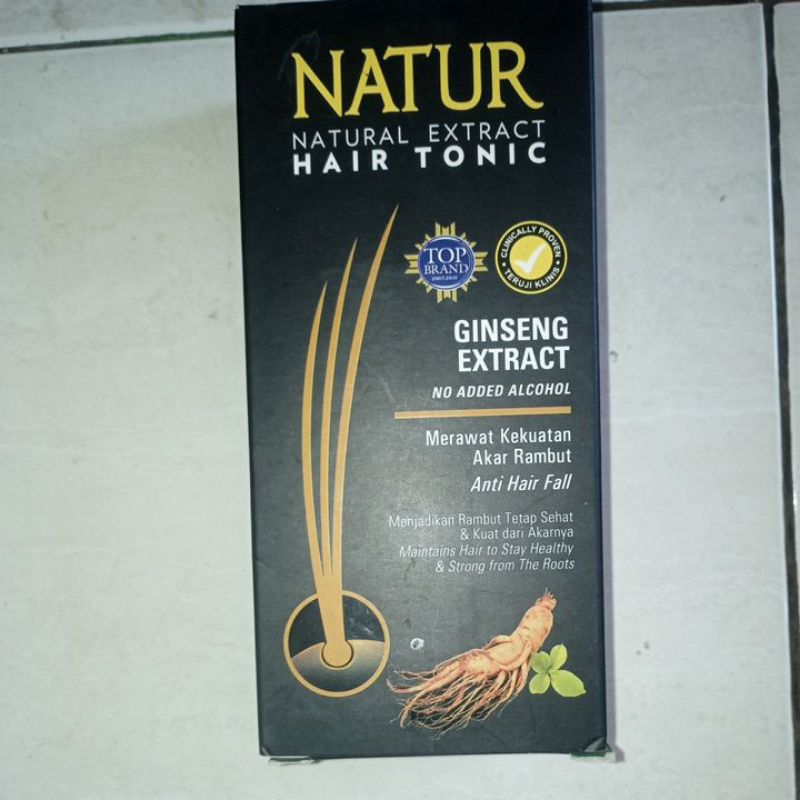 Natur Hair Tonic Ginseng Extract No added Alkohol 90ml