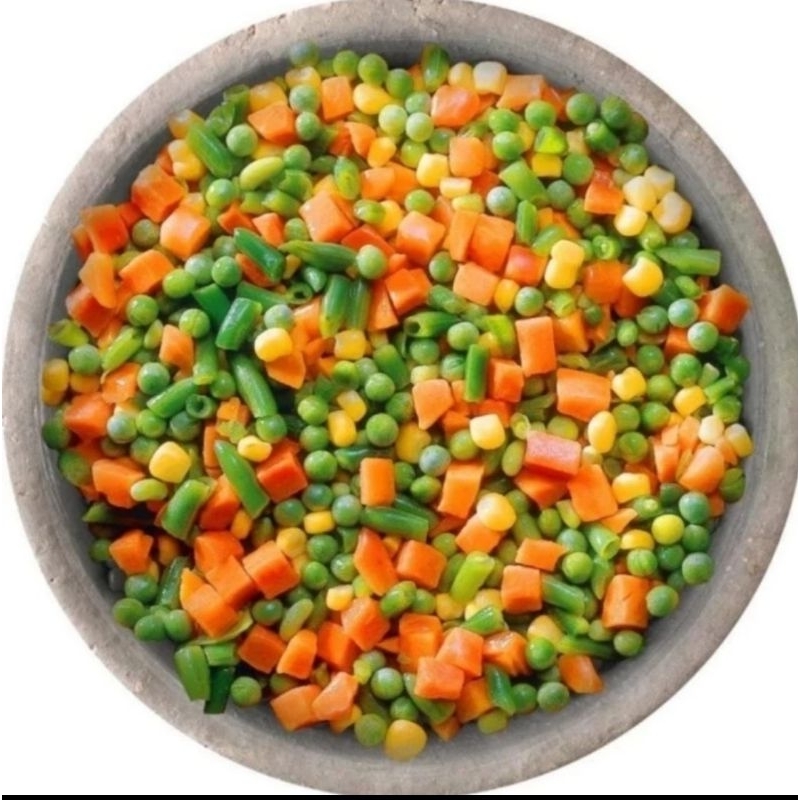 

mix Vegetable 4 way frozen Premium 1 kg