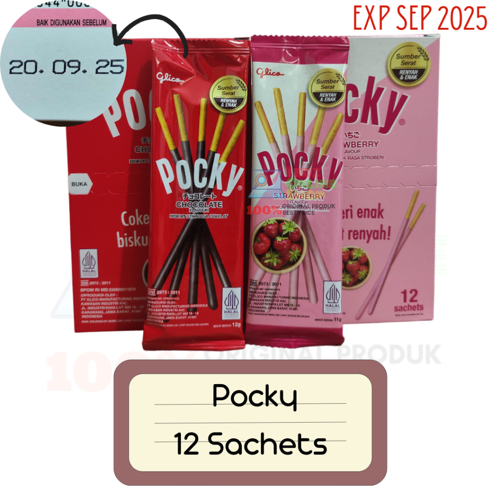 

Pocky 11 Gram x 12 Sachet