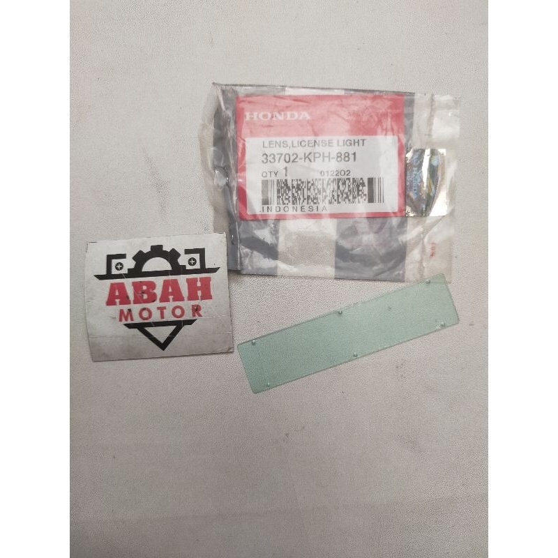 Lens License Light Mika bawah lampu Stop Honda Karisma 33702KPH881