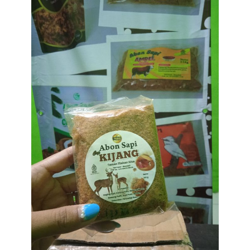 

Abon Sapi Cap Kijang 100 gr