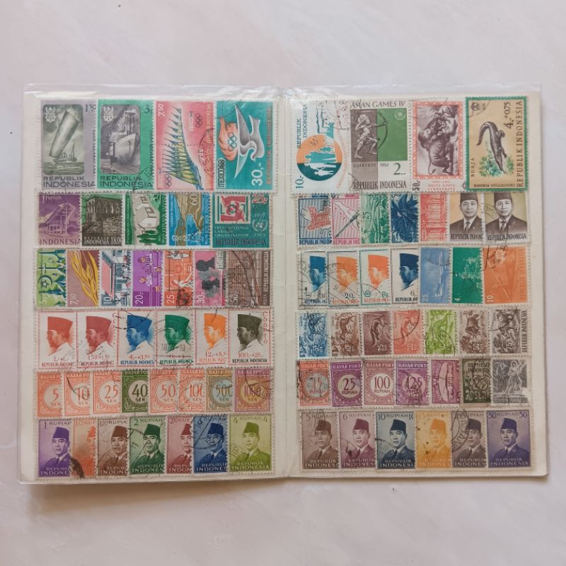 

Perangko Indonesia Tahun dan Seri Mix Set 75 pcs Used