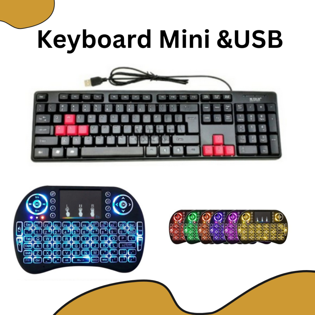 itstore Mini Keyboard Wireless i8 2.4G Handheld Keyboard For PC Android TV Box/Keyboard USB Komputer