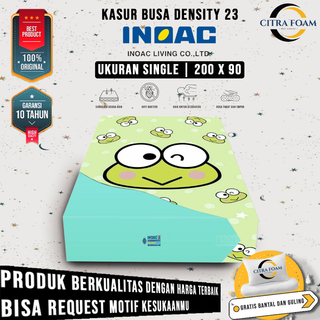 [200X90] Kasur Busa Single INOAC EON D23 Garansi 10 Tahun Kasur Inoac Berkualitas Bergaransi