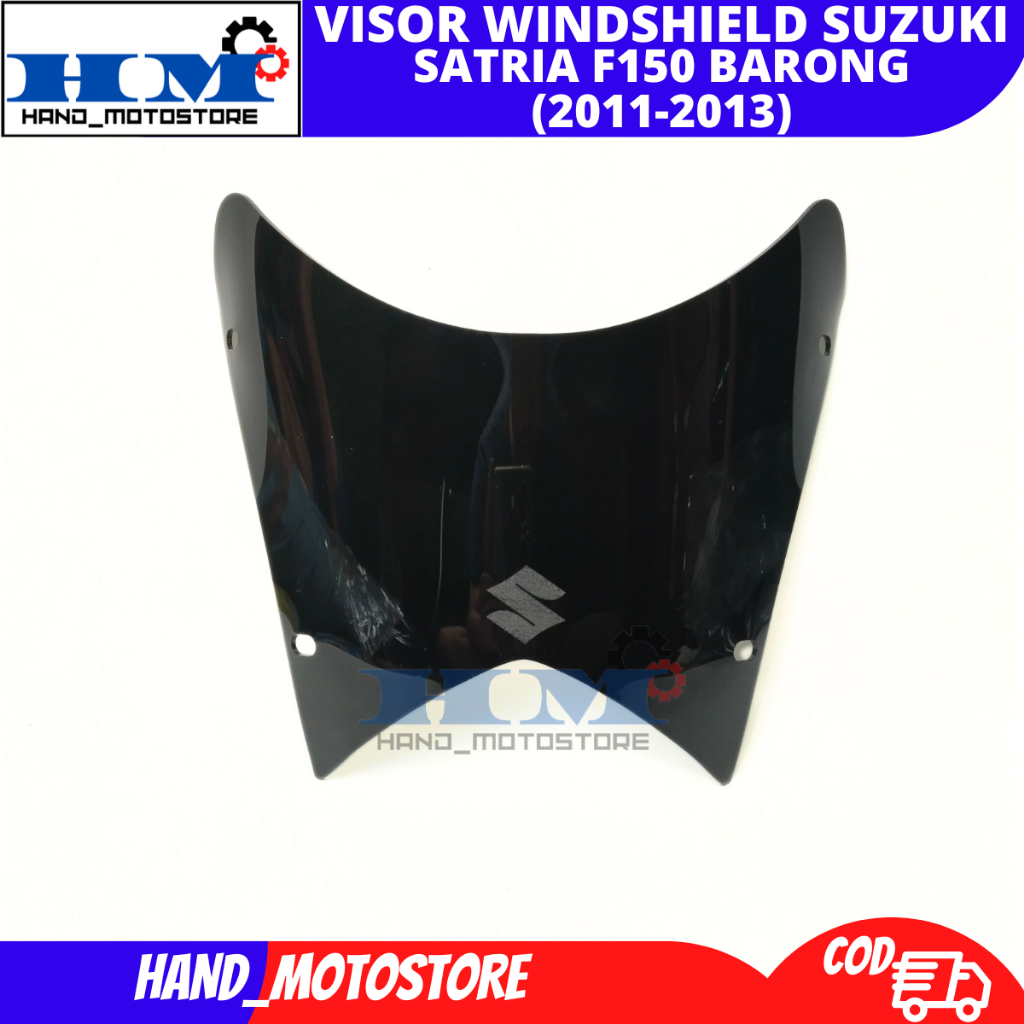 [COD] VISOR WINDSHIELD SUZUKI SATRIA BARONG 2011 2012 2013 / VISOR AKSESORIS SATRIA FU MODEL ORI