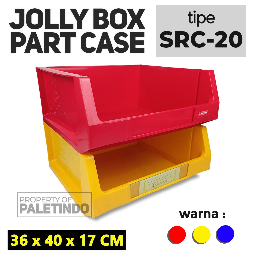 Jolly Box SRC 20 Global Eagle/ Kotak Spare Part Serbaguna / Stationery