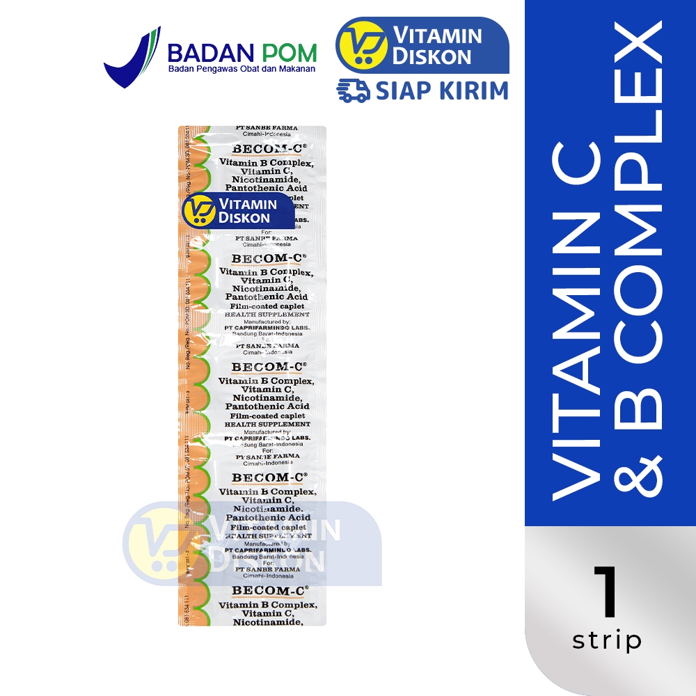 BECOM C 1 STRIP 10 KAPLET