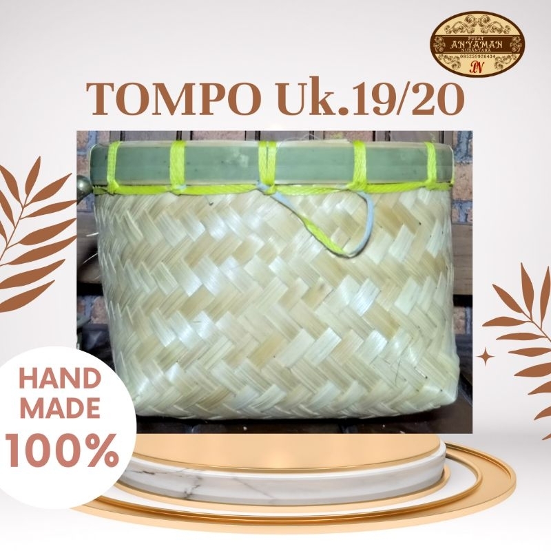Tumbu bambu/tempat nasi bambu ANYMN