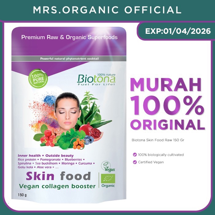 

Biotona Skin Food Raw 150 Gr