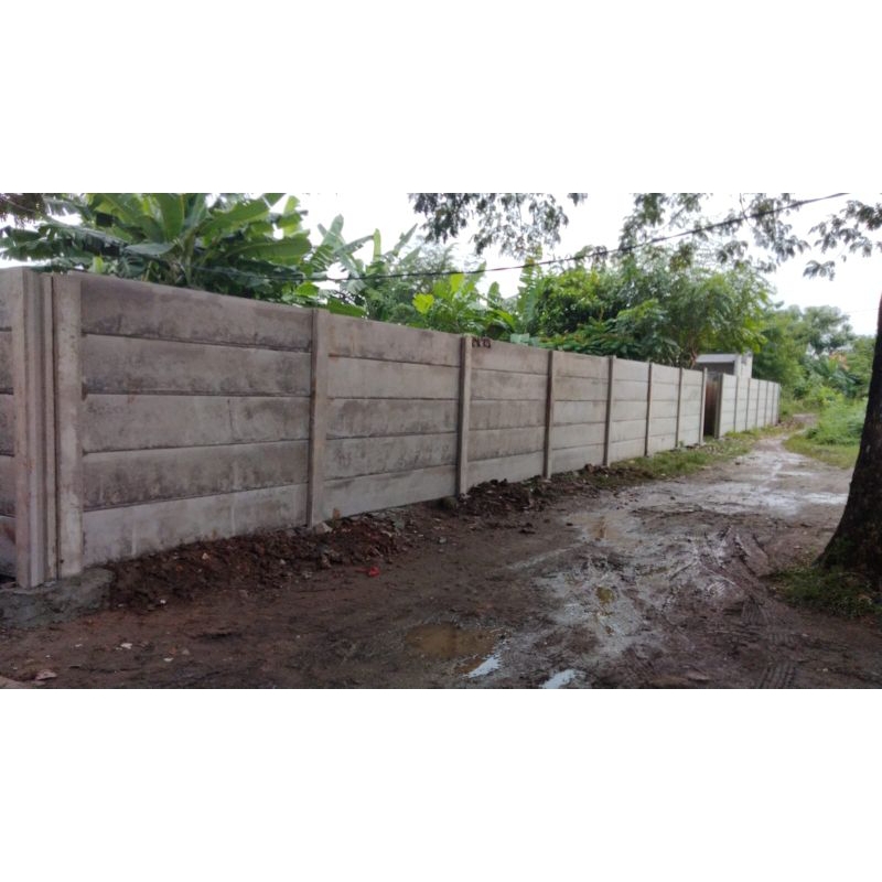 panel pagar beton