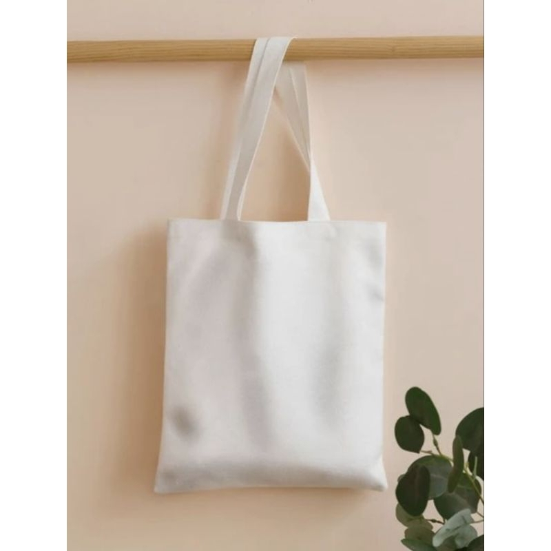 Totebag Tas Blacu Polos Putih